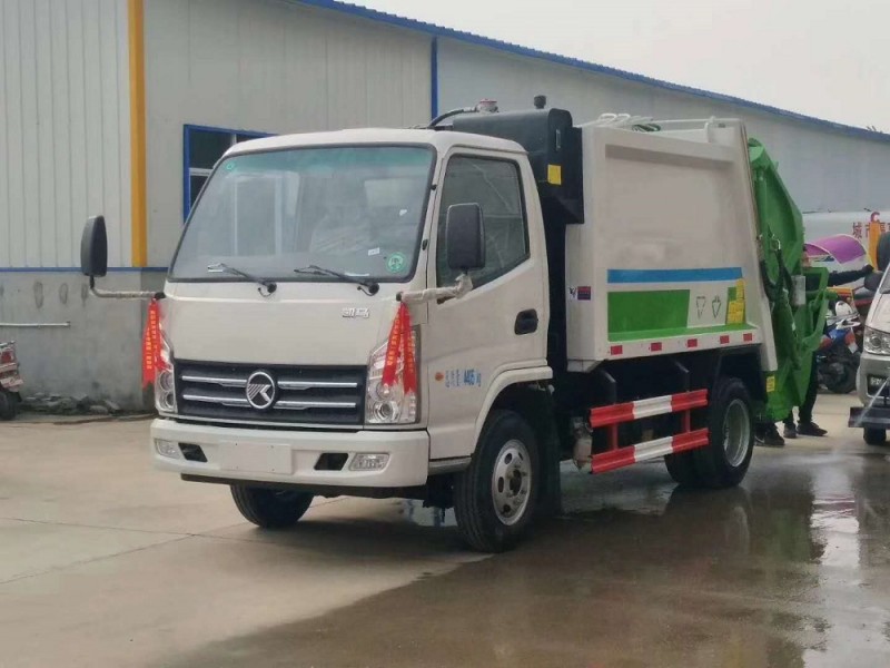 凱馬藍牌4方壓縮垃圾車(chē)