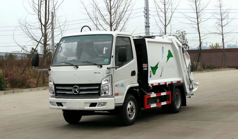 凱馬藍牌4方壓縮垃圾車(chē)