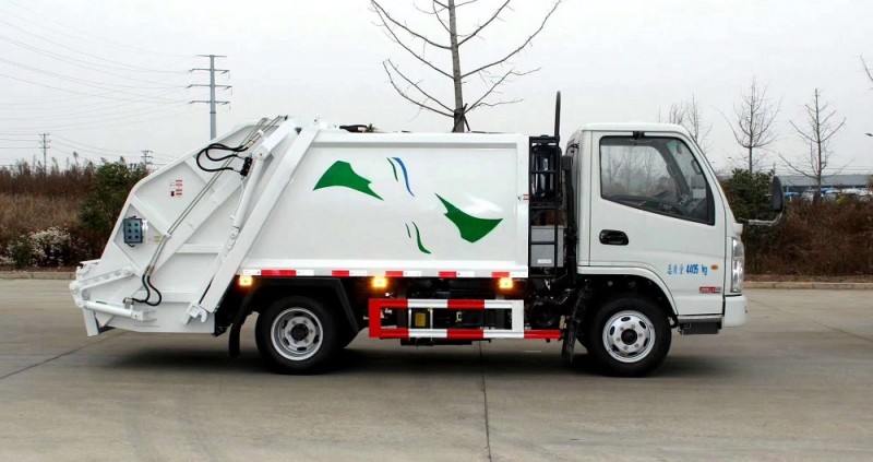 凱馬藍牌4方壓縮垃圾車(chē)