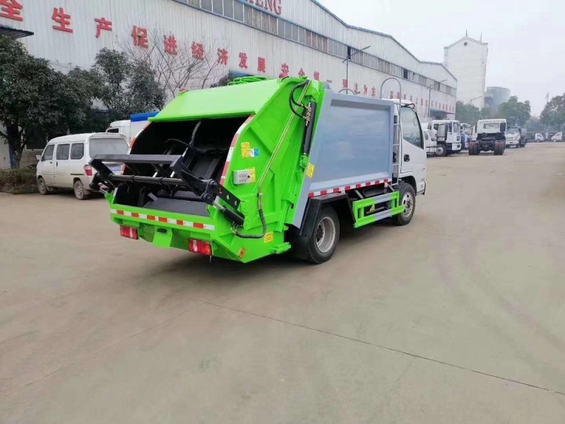 凱馬藍牌4方壓縮垃圾車(chē)