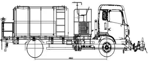 東風(fēng)天錦高壓清洗車(chē)