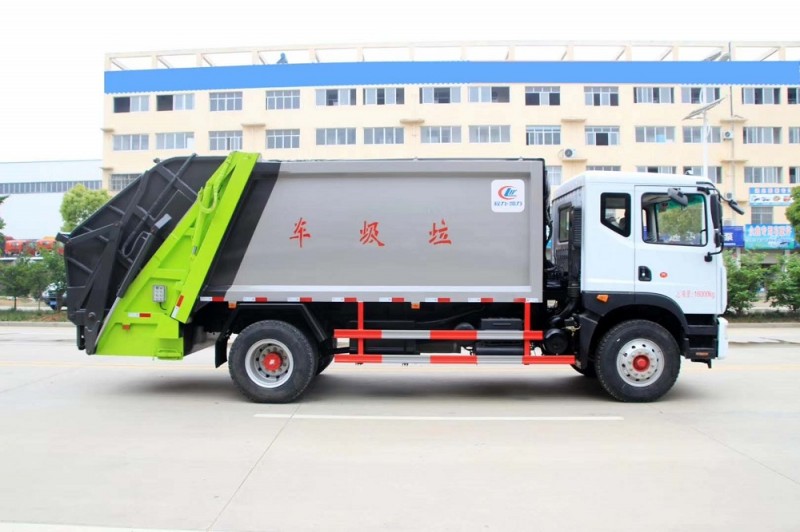 東風(fēng)D9壓縮垃圾車(chē)(10-12方)