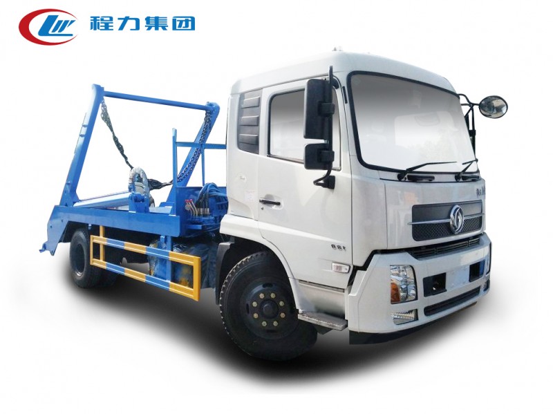 東風(fēng)天錦10-12方擺臂垃圾車(chē)