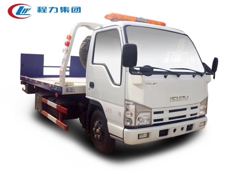 五十鈴藍牌一拖二清障車(chē)