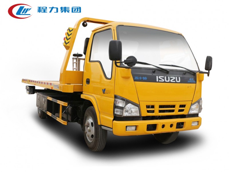 五十鈴(黃牌)一拖二清障車(chē)