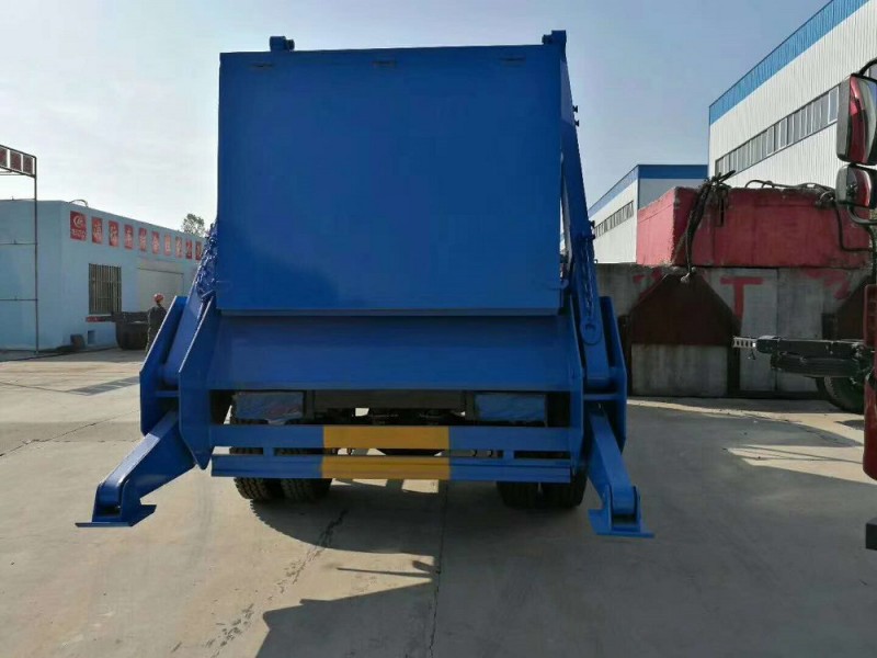東風(fēng)天錦10-12方擺臂垃圾車(chē)