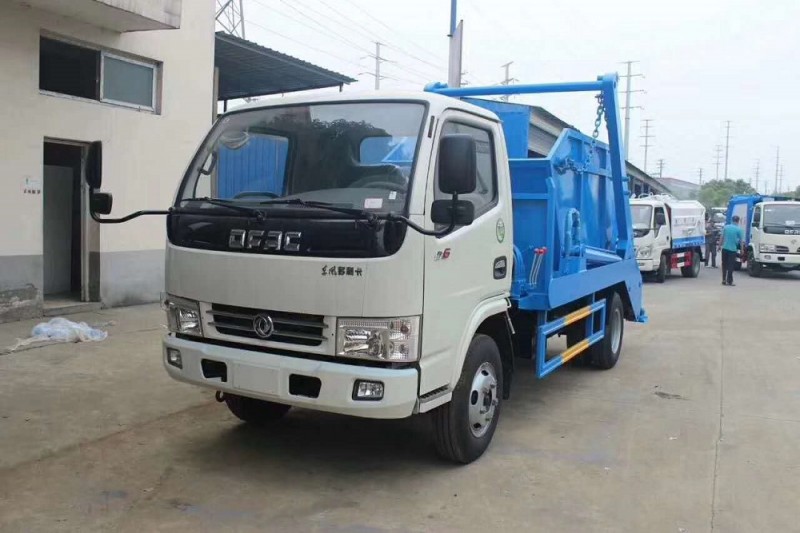東風(fēng)小多利卡5-6方擺臂垃圾車(chē)