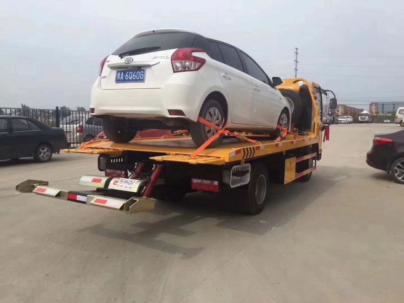 解放虎V藍牌一拖二清障車(chē)