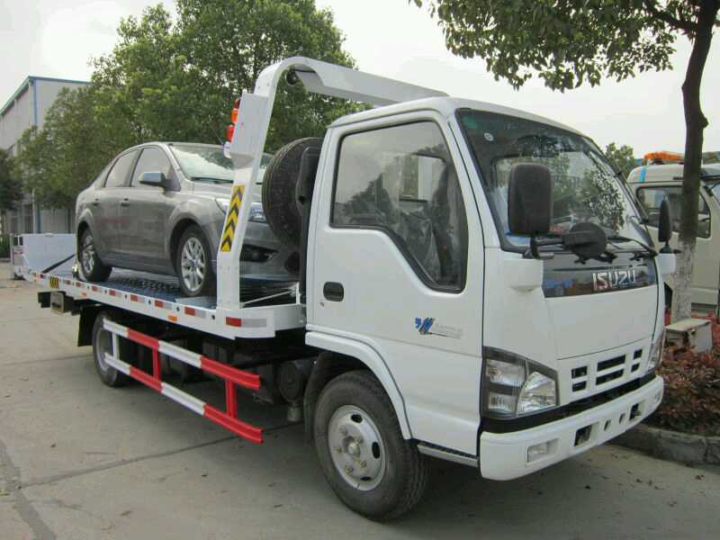 五十鈴(黃牌)一拖二清障車(chē)
