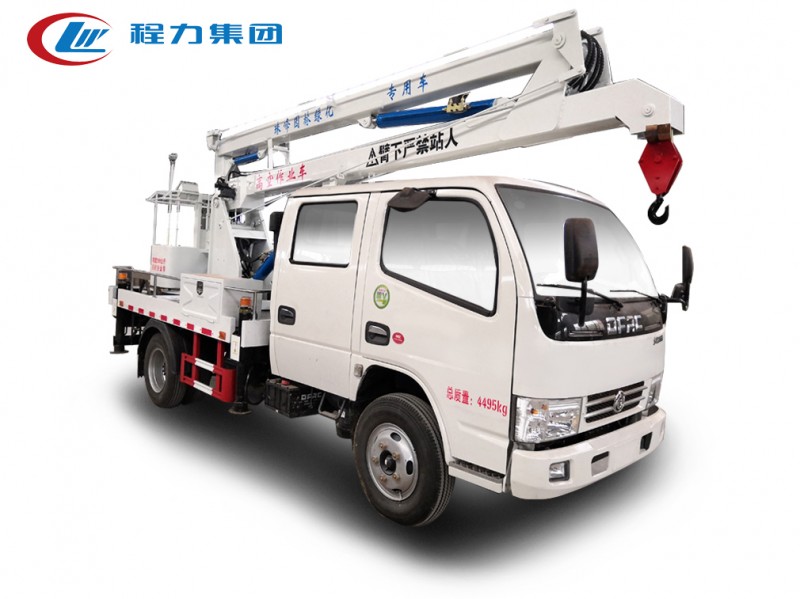 東風(fēng)多利卡雙排12米藍牌高空作業(yè)車(chē)