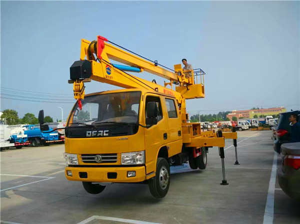 東風(fēng)多利卡雙排14米高空作業(yè)車(chē)圖片