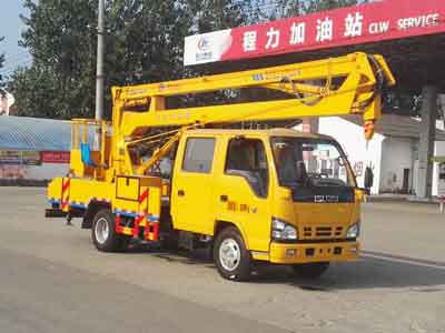 五十鈴雙排座14米高空作業(yè)車(chē)圖片