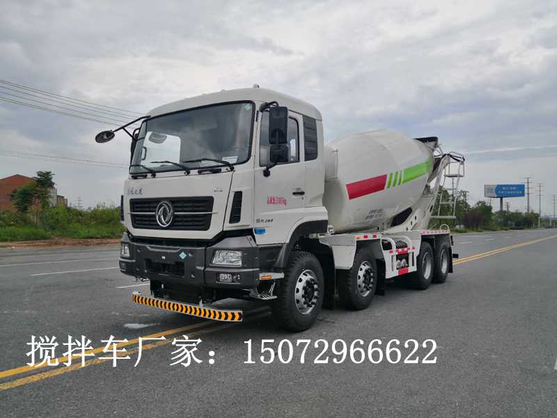 東風(fēng)天龍國六天燃氣攪拌車(chē)（10-12方）圖片