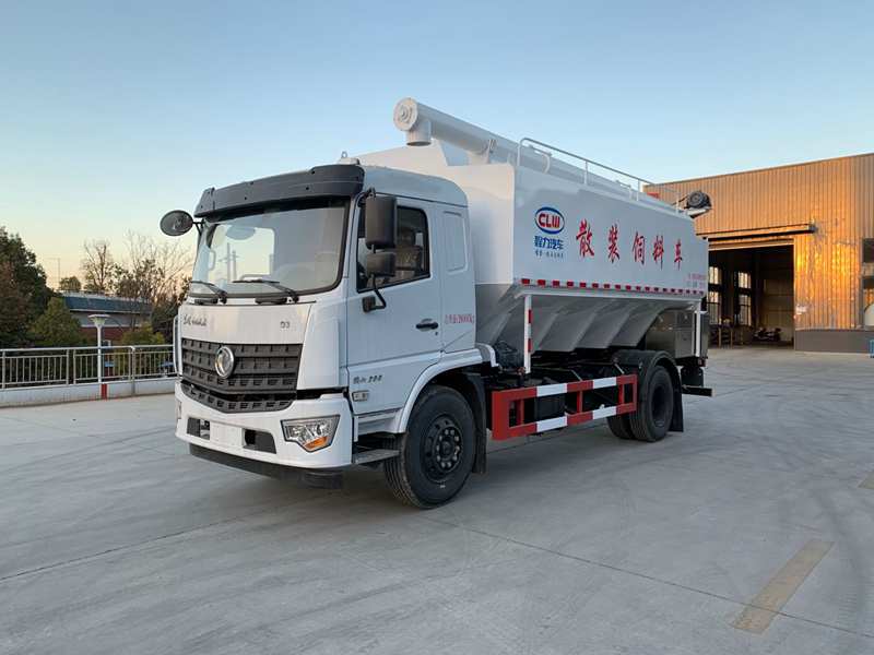 東風(fēng)專(zhuān)底散裝飼料運輸車(chē)（22方）